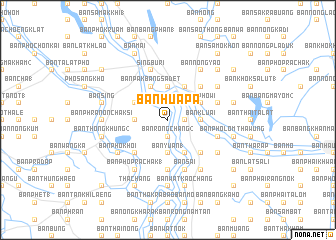 map of Ban Hua Pa
