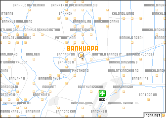 map of Ban Hua Pa