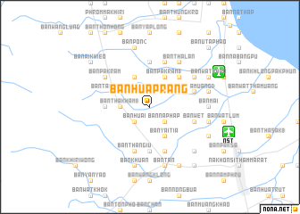 map of Ban Hua Prang
