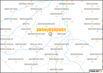 map of Ban Hua Saphan