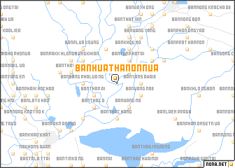 map of Ban Hua Thanon Nua