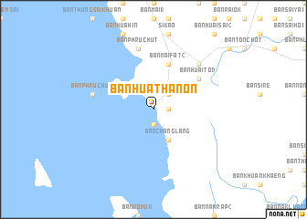 map of Ban Hua Thanon