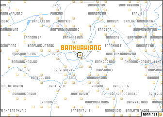 map of Ban Hua Wiang