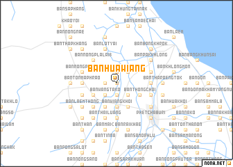 map of Ban Hua Wiang