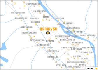 map of Banī ‘Aysh