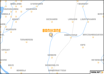 map of Banikane