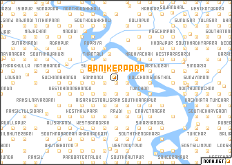 map of Banikerpāra