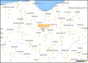 map of Banima