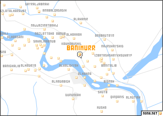 map of Banī Murr