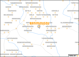 map of Banindougou