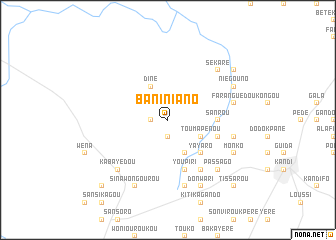 map of Baniniano