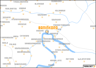 map of Baninkoro