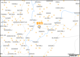 map of Bani