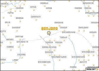 map of Banjara