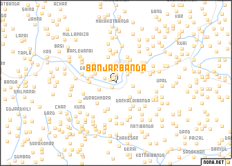 map of Banjār Bānda