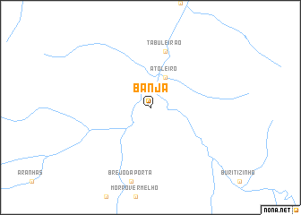 map of Banja