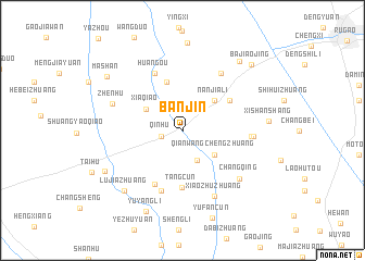 map of Banjin