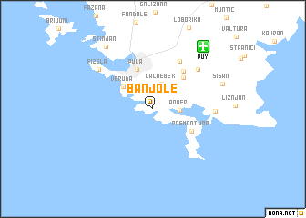map of Banjole