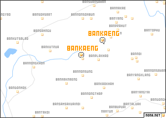 map of Ban Kaeng