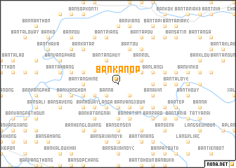 map of Ban Kanôp