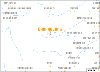 map of Ban Kao Lang