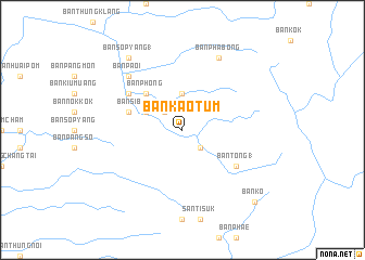 map of Ban Kao Tum