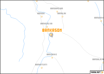 map of Ban Kasôm