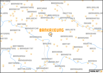 map of Ban Kaxeung