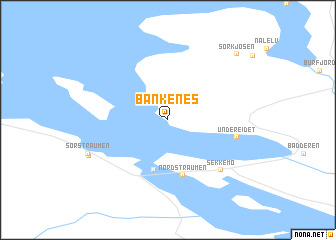 map of Bankenes