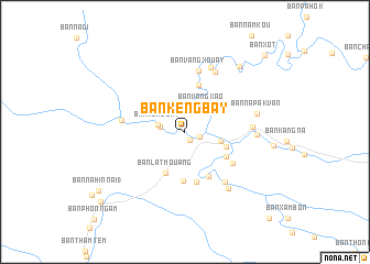 map of Ban Kèngbay