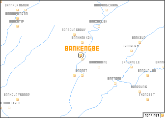 map of Ban Kèngbè