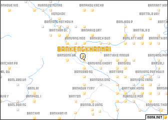 map of Ban Kèngkhan Mai