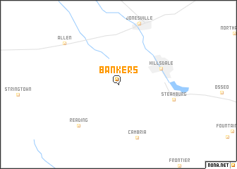 map of Bankers