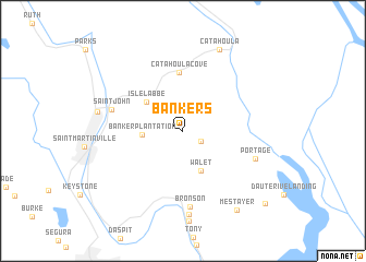 map of Bankers
