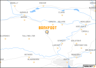 map of Bankfoot