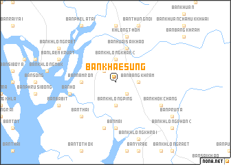map of Ban Khae Sung