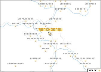 map of Ban Khagnou