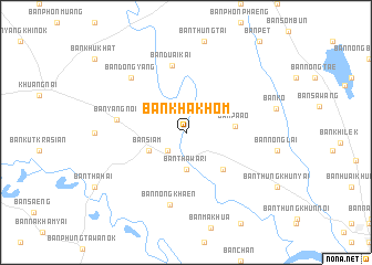 map of Ban Kha Khom