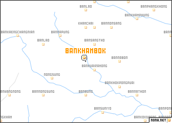 map of Ban Kham Bok