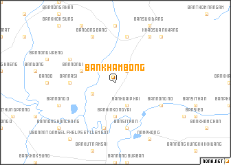 map of Ban Kham Bong