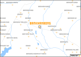 map of Ban Kham Bong