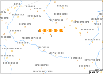 map of Ban Kham Kao