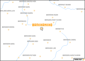 map of Ban Kham Kho