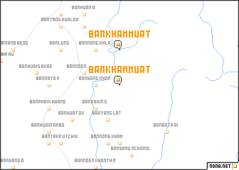 map of Ban Kham Muat