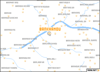 map of Ban Khamou