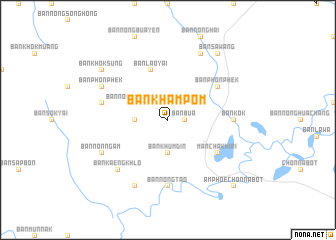 map of Ban Kham Pom