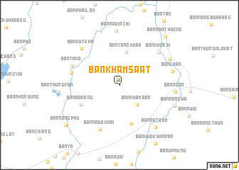 map of Ban Kham Sa-at