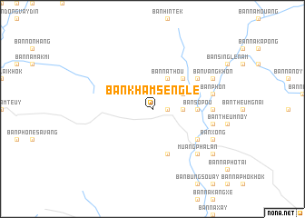 map of Ban Kham Seng Le