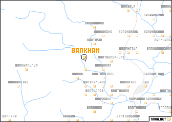 map of Ban Kham