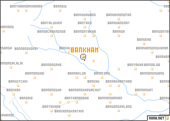 map of Ban Kham